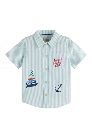 Chemise et short - Bleu clair