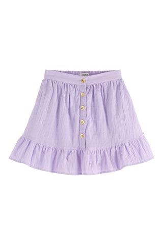 Jupe volantée - Lilas