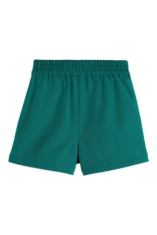 Jupe-short plissée - Vert