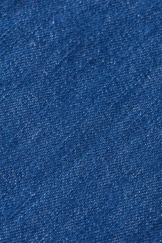 Jupe droite en jean taille haute - Indigo