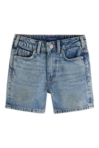 Short en jean - Bleu cobalt