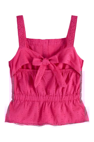 Chemisier plumetis - Fuchsia