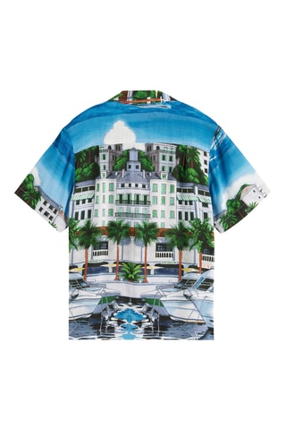 Chemise - Blanc et bleu clair