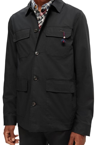 Parka en coton biologique - Noir