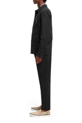 Parka en coton biologique - Noir