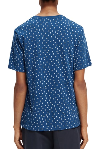 T-shirt regular en coton biologique - Indigo