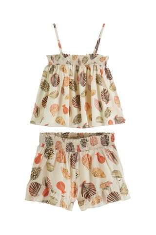 Débardeur et short - Ecru