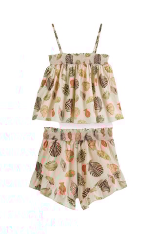 Débardeur et short - Ecru