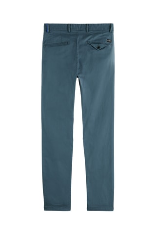 Pantalon en coton biologique - Bleu canard
