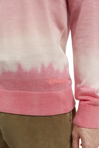 Pull dip and dye en laine - Rose