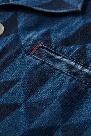 Chemise en jean - Bleu marine