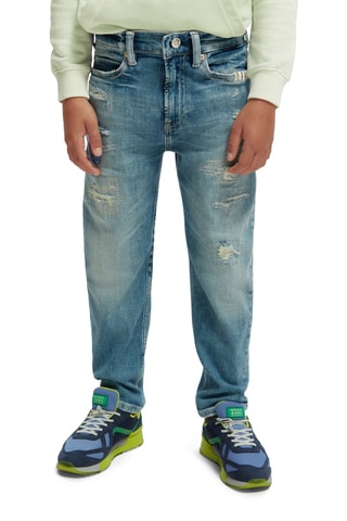 Jean en coton biologique - Bleu clair