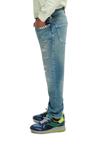 Jean en coton biologique - Bleu clair