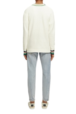 Gilet en coton biologique - Ecru