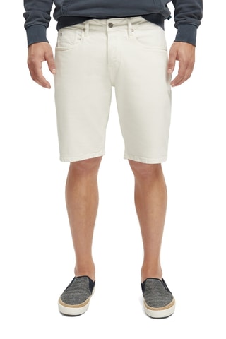 Bermuda en jean - Ecru