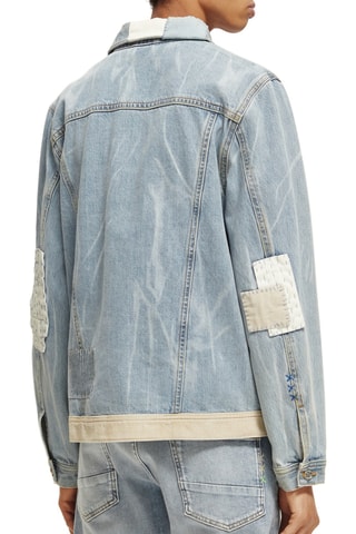 Veste en jean et coton biologique - Bleu clair