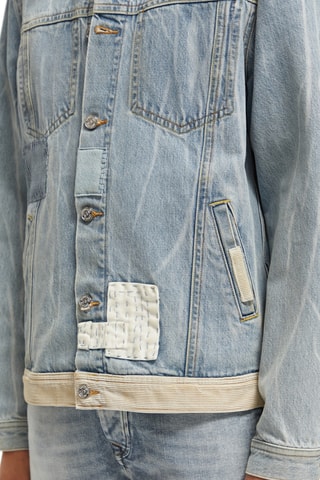 Veste en jean et coton biologique - Bleu clair