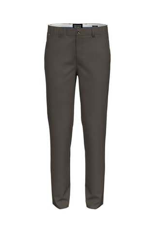 Pantalon chino en coton biologique - Marron