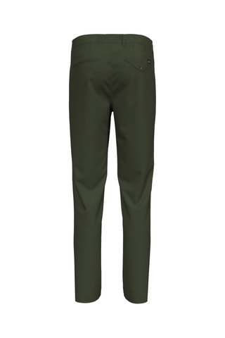 Pantalon slim en coton biologique - Vert