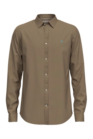 Chemise en coton biologique - Taupe