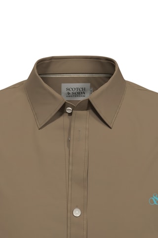 Chemise en coton biologique - Taupe