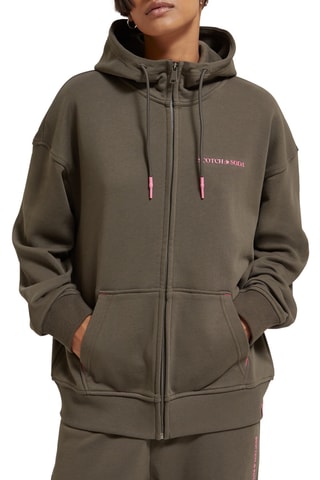 Sweat en coton biologique - Taupe