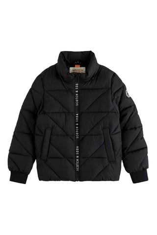 Doudoune à capuche - Noir