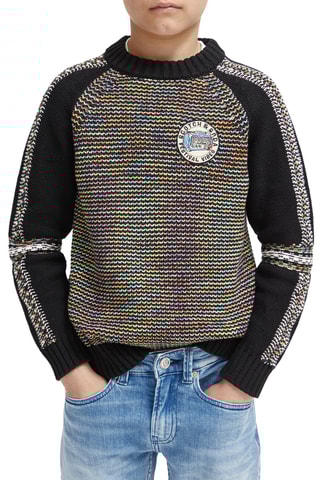 Pull en coton biologique - Noir