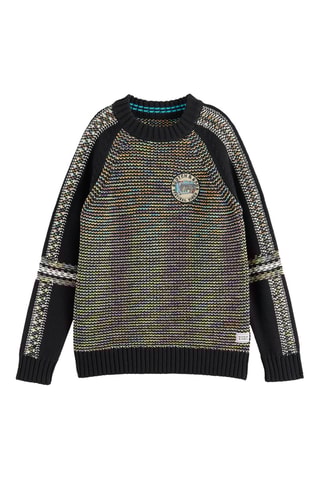 Pull en coton biologique - Noir