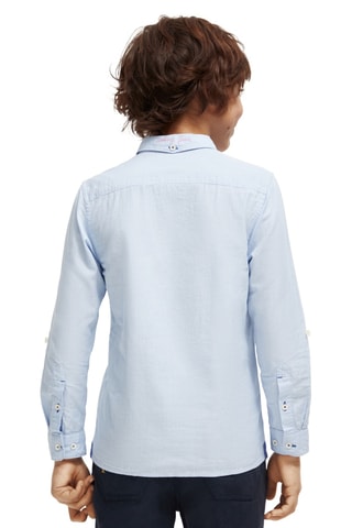 Chemise en coton biologique - Bleu clair