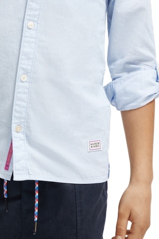 Chemise en coton biologique - Bleu clair