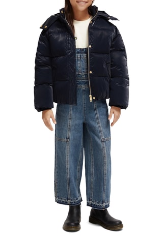 Doudoune à capuche - Noir