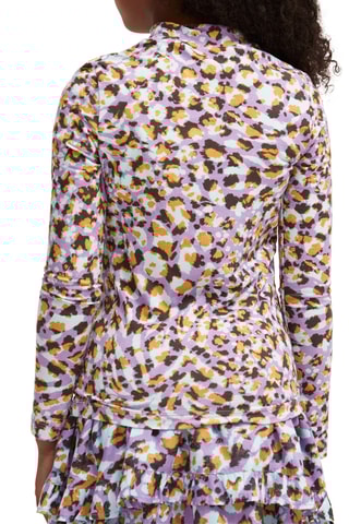 T-shirt - Mauve et marron foncé