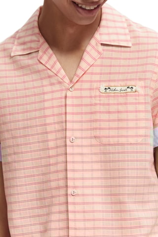 Chemise en coton biologique - Rose