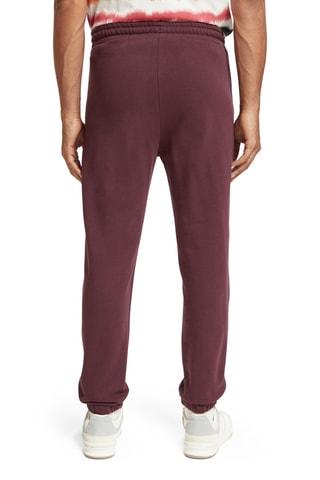 Pantalon de survêtement en coton biologique - Rouge