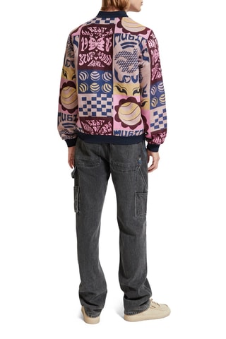 Veste - Rose et bleu foncé