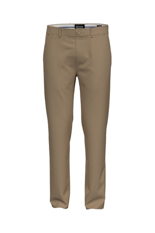 Chino en coton biologique - Kaki