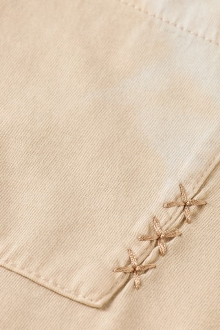 T-shirt tie and dye - Beige