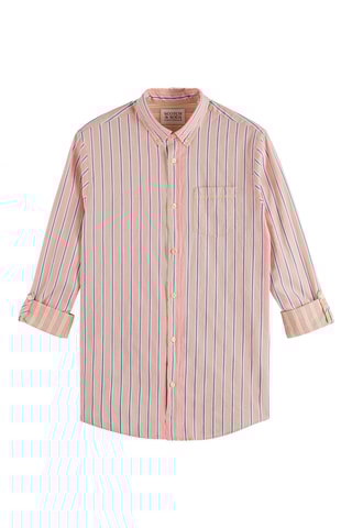 Chemise - Rose et bleu