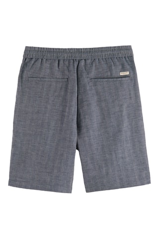 Bermuda en lin - Gris clair