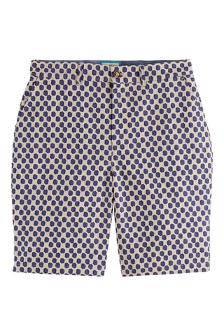 Short - Bleu marine et écru