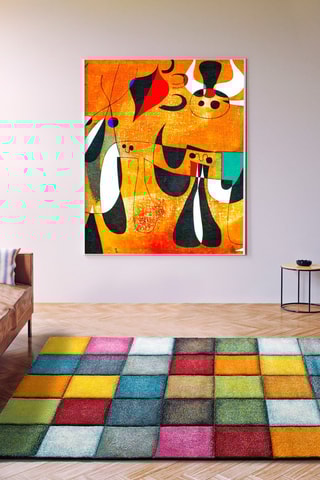 Tappeto Matrix - Multicolore