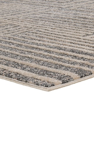 Tappeto Paula - Beige e grigio