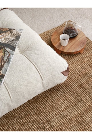 Chauffeuse convertible - 2 places Crème - En polyester