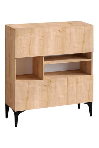 Meuble de rangement 4 portes - 100 x 35 x 125 cm