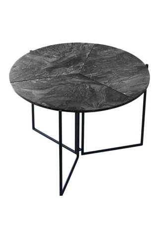 Table à manger pliable Yaprak  - 100 x 100 x 72 cm