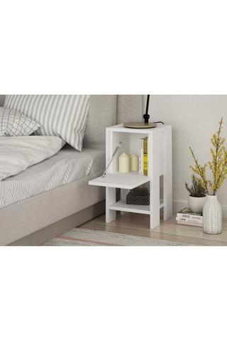 Table de chevet abattant - 30 x 55 x 30 cm