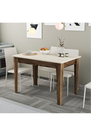 Table à manger 1 abattant - 110 x 75 x 72 cm