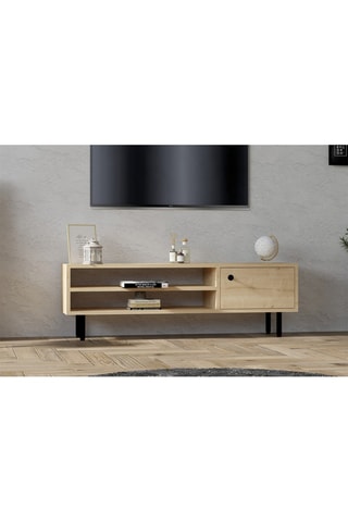 Meuble TV 1 porte Avila - 120 x 38 x 30 cm