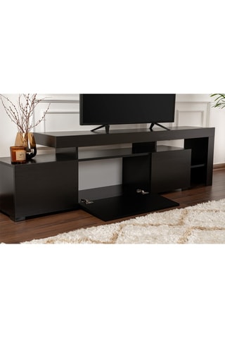 Meuble TV Beliz 2 portes - 192 x 53 x 37 cm